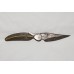 Floating Feather Damascus Knife